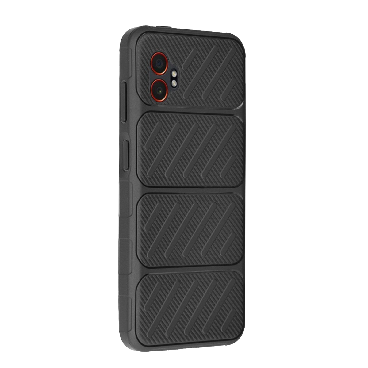 Samsung Galaxy Xcover 7 Pro Auto Focus Karbon Kapak - Siyah