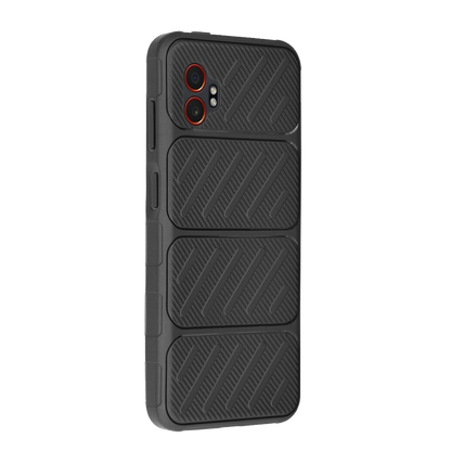 Samsung Galaxy Xcover 7 Pro Auto Focus Karbon Kapak - Siyah