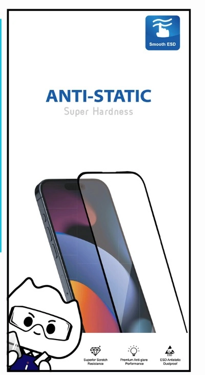 Samsung S25 Edge 6d Anti Static Temperli Cam Ekran Koruyucu Kırılmaz Full Kaplama