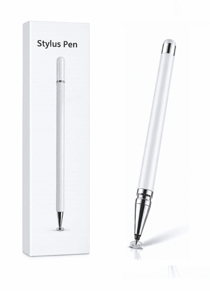 Note 12 PRO PLUS Uyumlu Dokunmatik Stylus Kalem Disk Uçlu Hassas Beyaz Tablet Telefon Çizim Kalemi