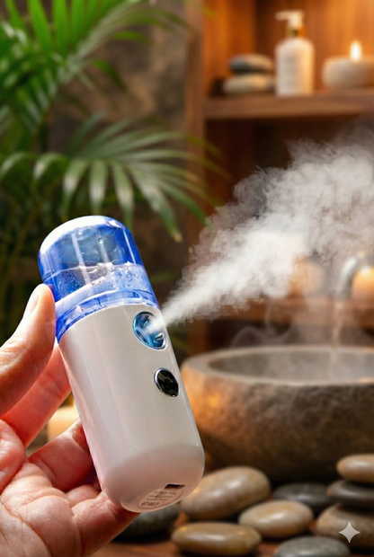 Şarjlı Mini Yüz Nemlendirici Dezenfektan Mist Sprayer