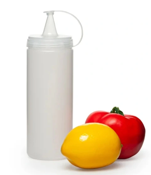Şeffaf Sos Şişesi - 400 Ml (3 Adet)