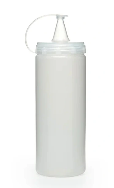 Şeffaf Sos Şişesi - 400 Ml (3 Adet)