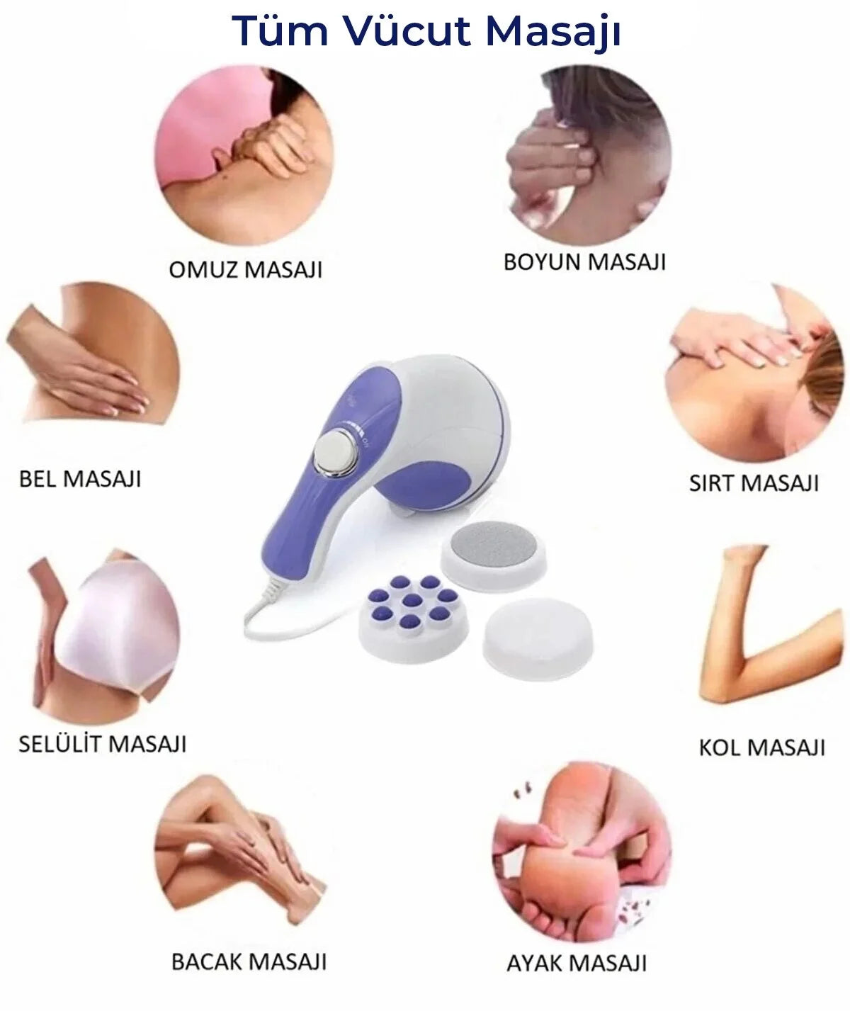 Selülit Giderici Masaj Aleti ve Masaj Cihazı (5643)