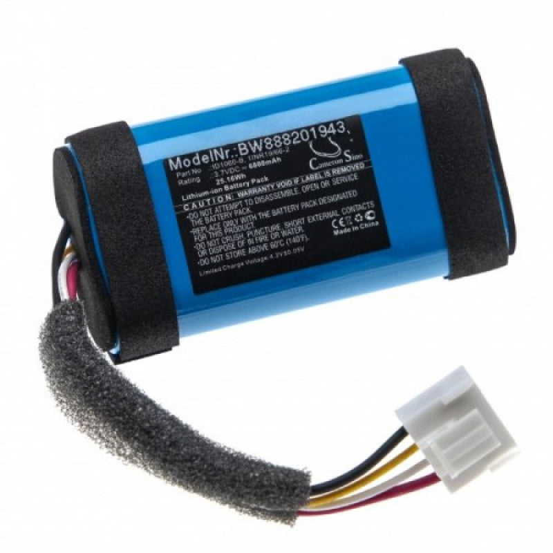 Sertec Flip 5 uyumlu 3.7v 6800 mah Soketli Batarya