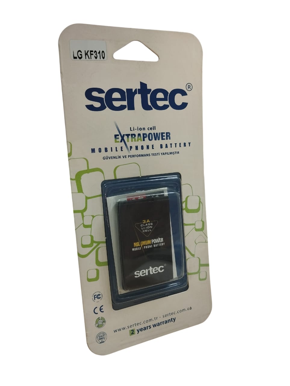 SERTEC - KF310 Uyumlu Batarya