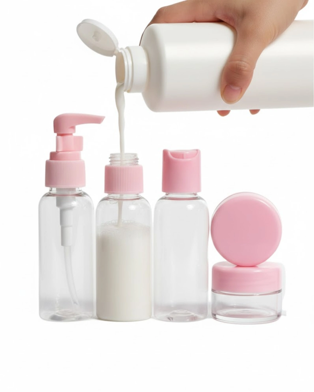 Seyahat İçin 5’li Kozmetik Dolum Seti 30 Ml