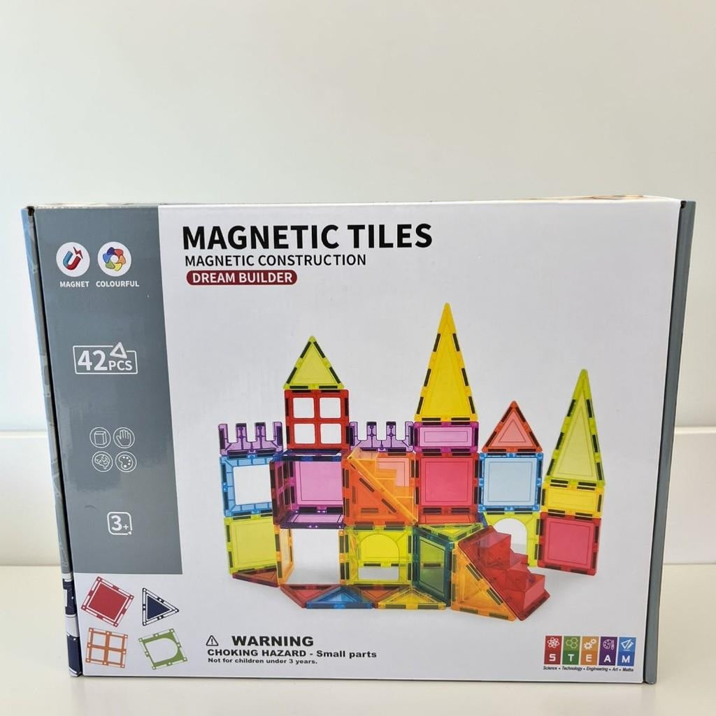 SH40761 42 Parça Magnet Standart Seri Renkli Blok