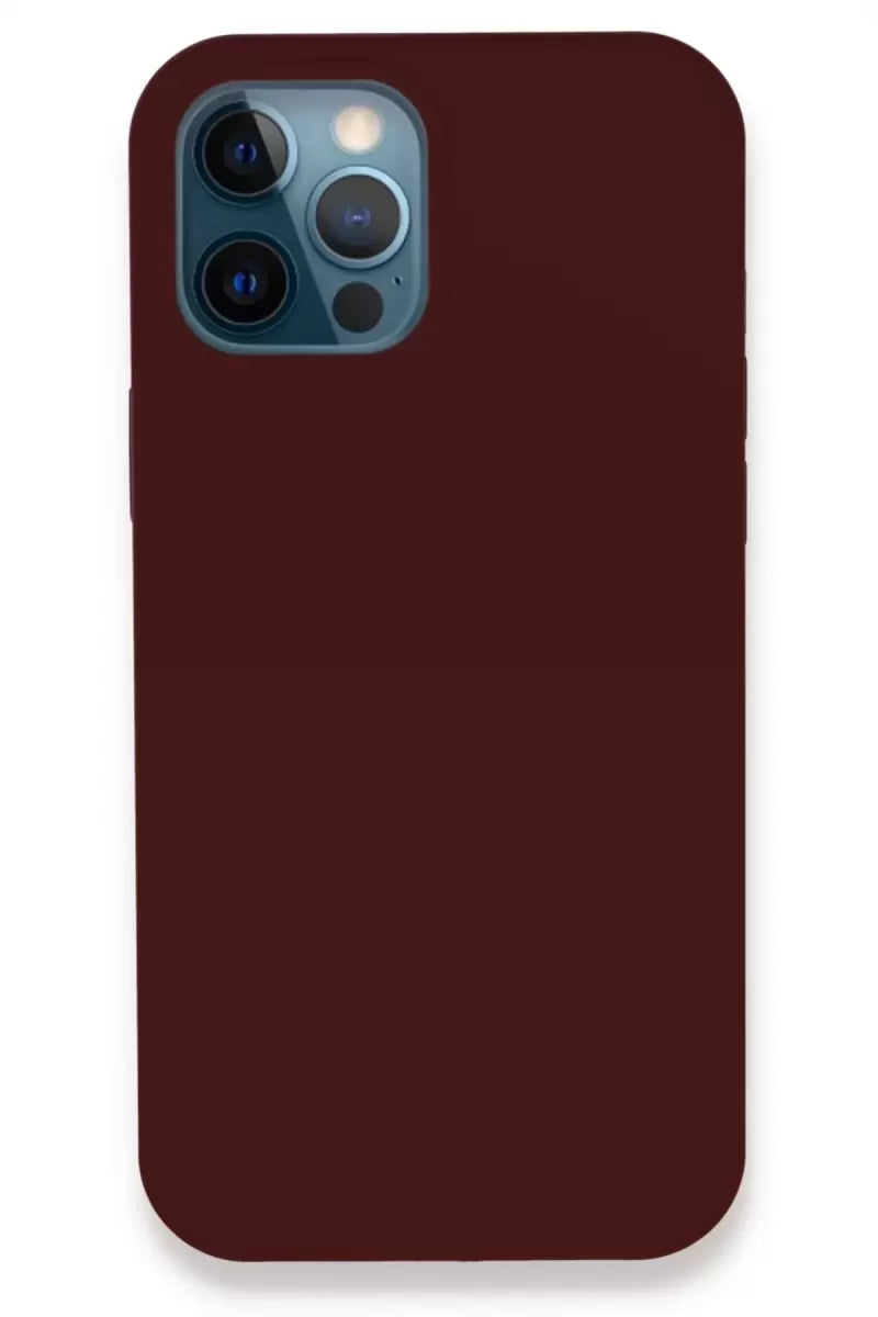 Newface Apple İphone 12 Pro Max Kılıf Lansman Legant Silikon - Koyu Yeşil