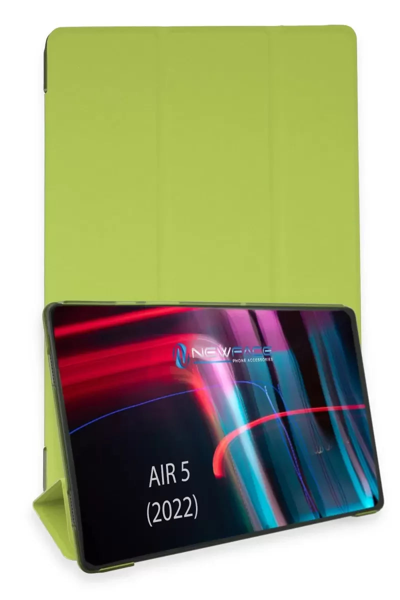 Newface Apple İpad Air 5 (2022) Kılıf Tablet Smart Kılıf - Açık Yeşil