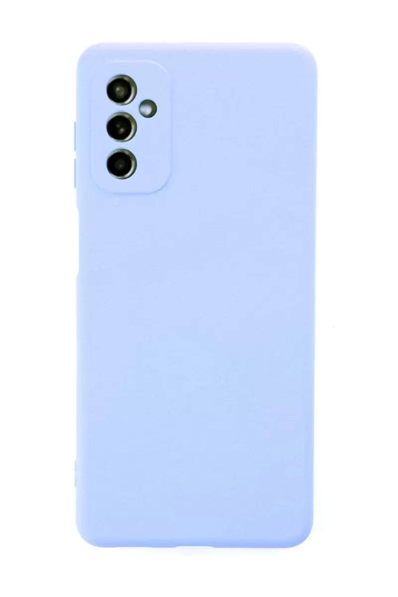 Newface Samsung Galaxy M52 5g Kılıf Nano İçi Kadife Silikon - Lila