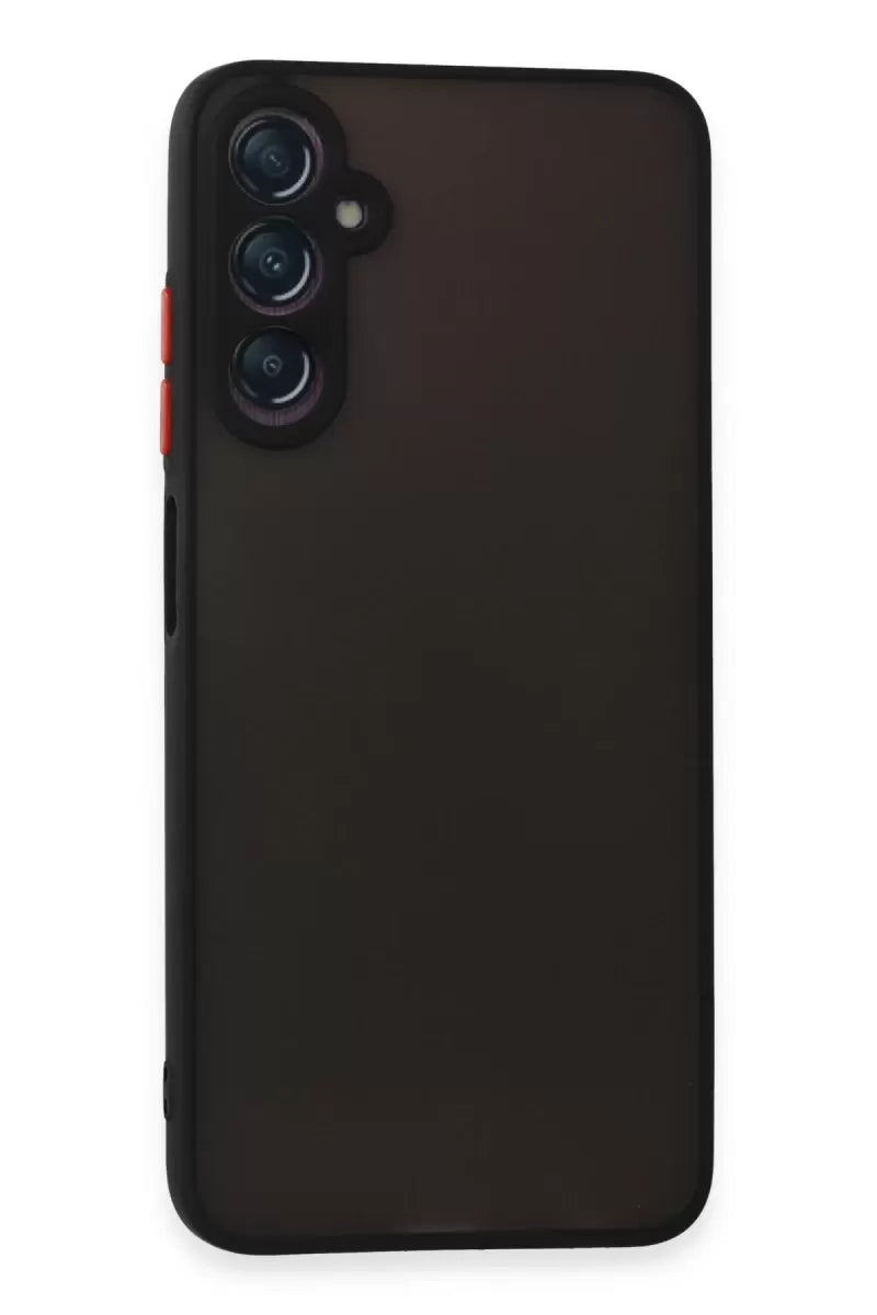 Newface Samsung Galaxy A05s Kılıf Montreal Silikon Kapak - Siyah