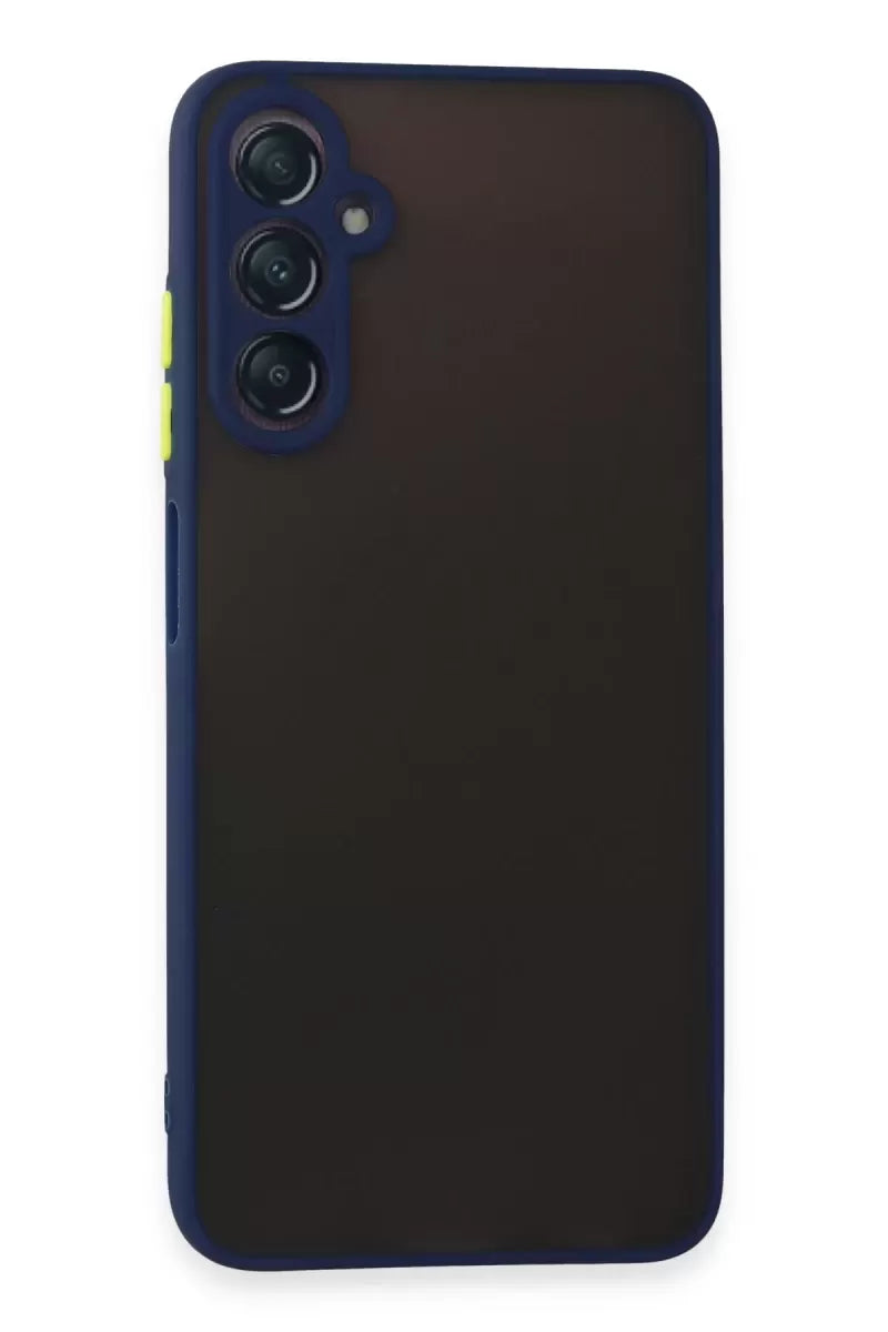 Newface Samsung Galaxy A05s Kılıf Montreal Silikon Kapak - Lacivert