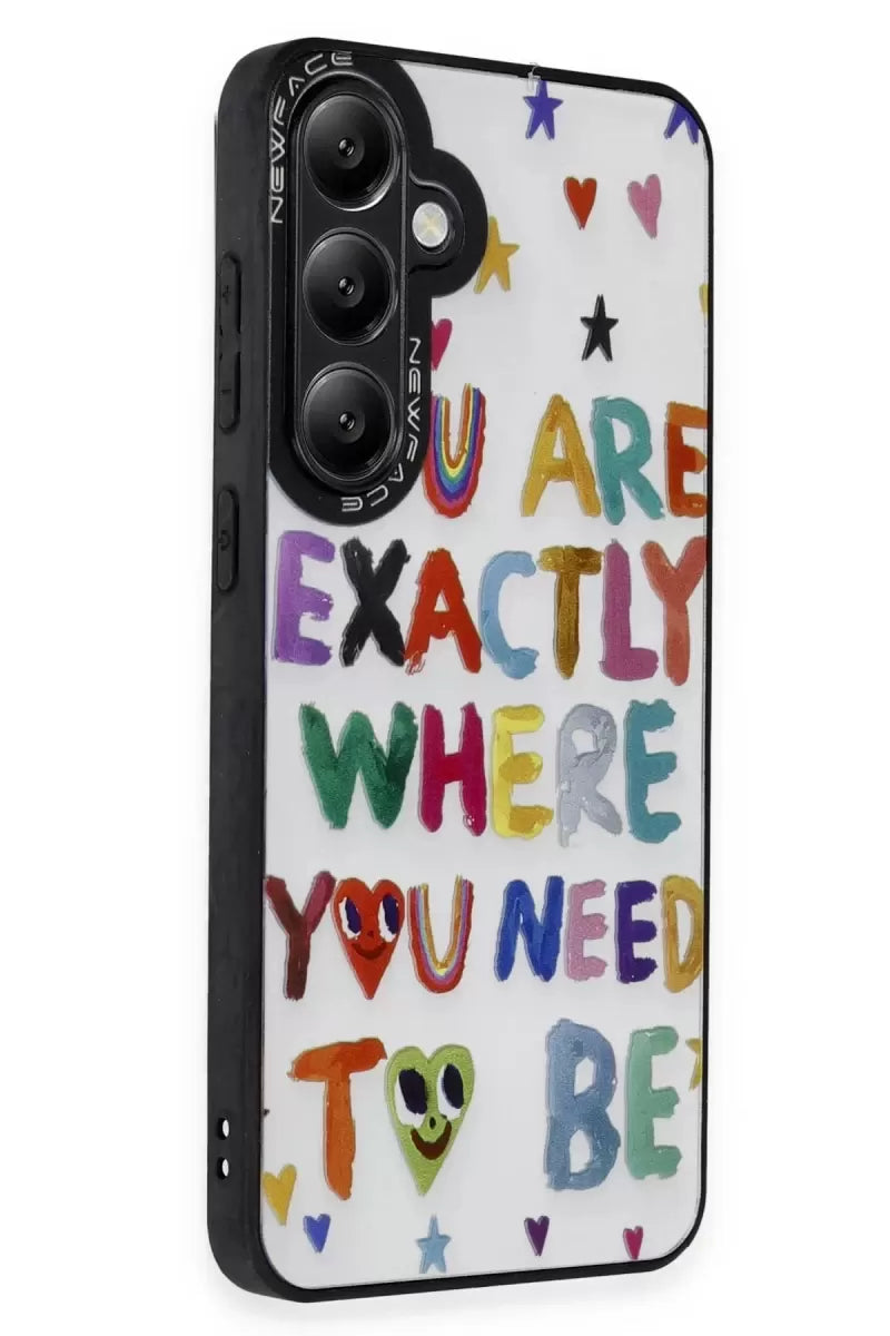 Newface Samsung Galaxy A15 4g Kılıf Mirror Desenli Kapak - Mirror - 10