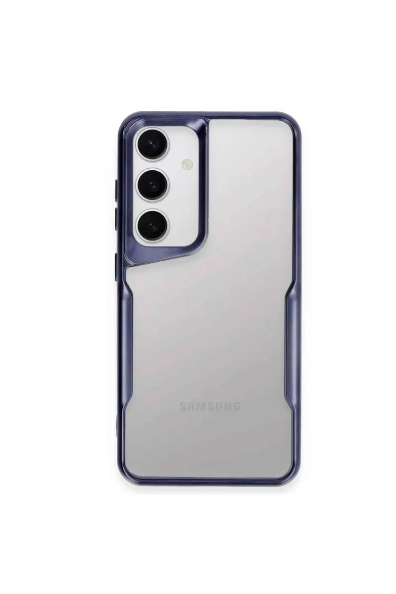 Newface Samsung Galaxy A14 4g Kılıf Boyi Silikon Kapak - Lacivert