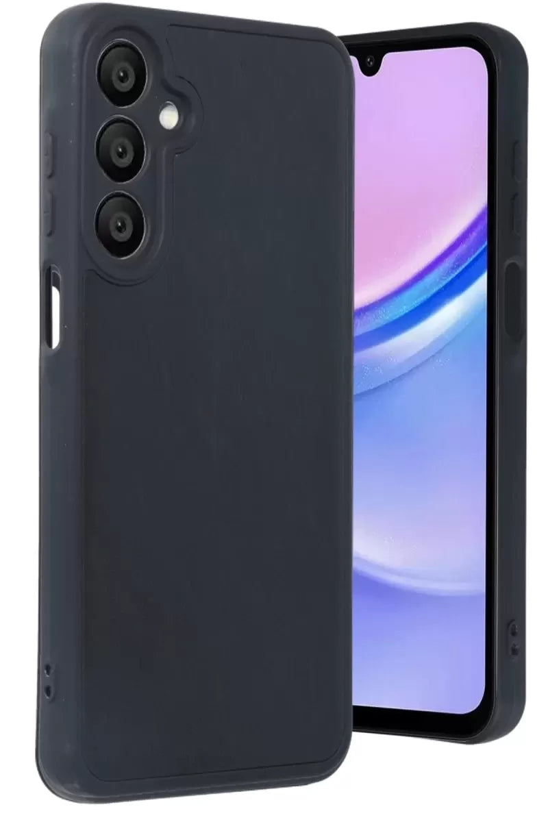 Newface Samsung Galaxy A16 5g Kılıf Aras Deri Kapak - Siyah