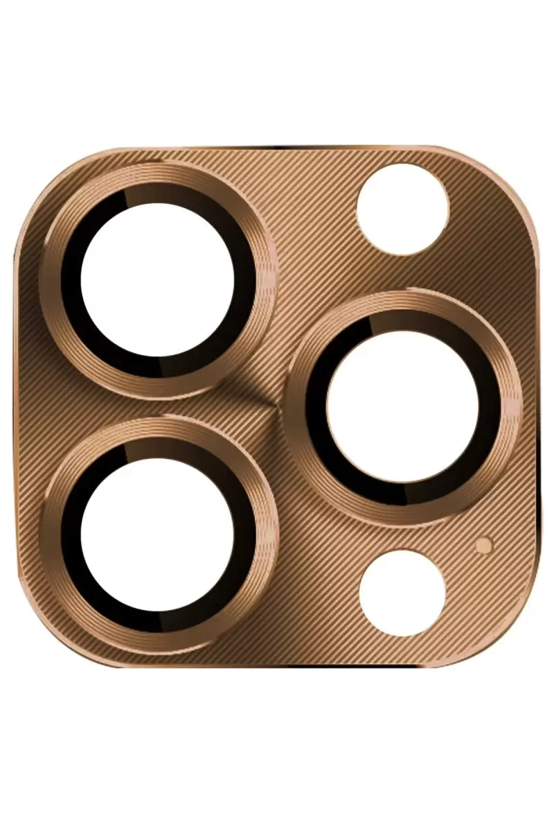 Newface Apple İphone 16 Pro Max Pers Alüminyum Kamera Lens - Desert