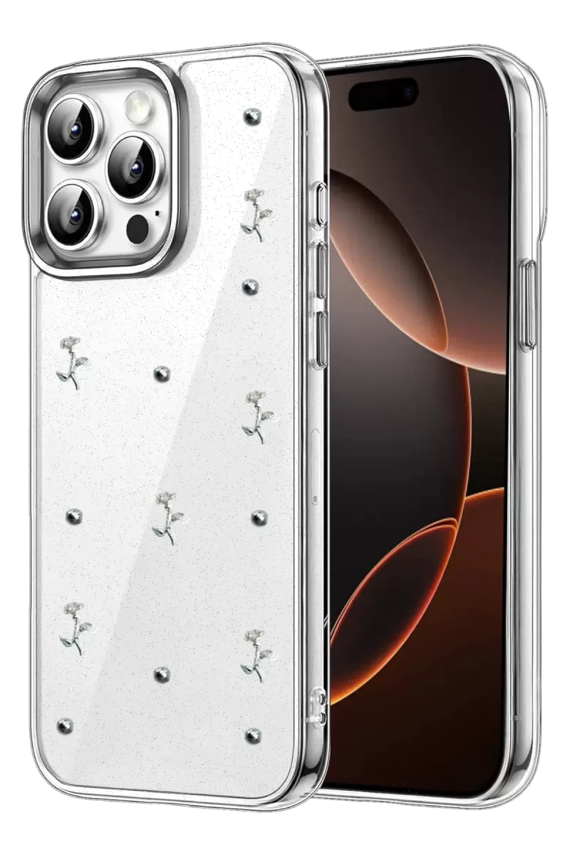 Newface Apple İphone 15 Pro Fiyonk Desenli Kapak - Desen 4