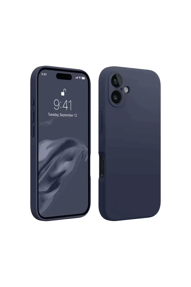 Newface Apple İphone 16 Plus Kılıf First Silikon - Lacivert