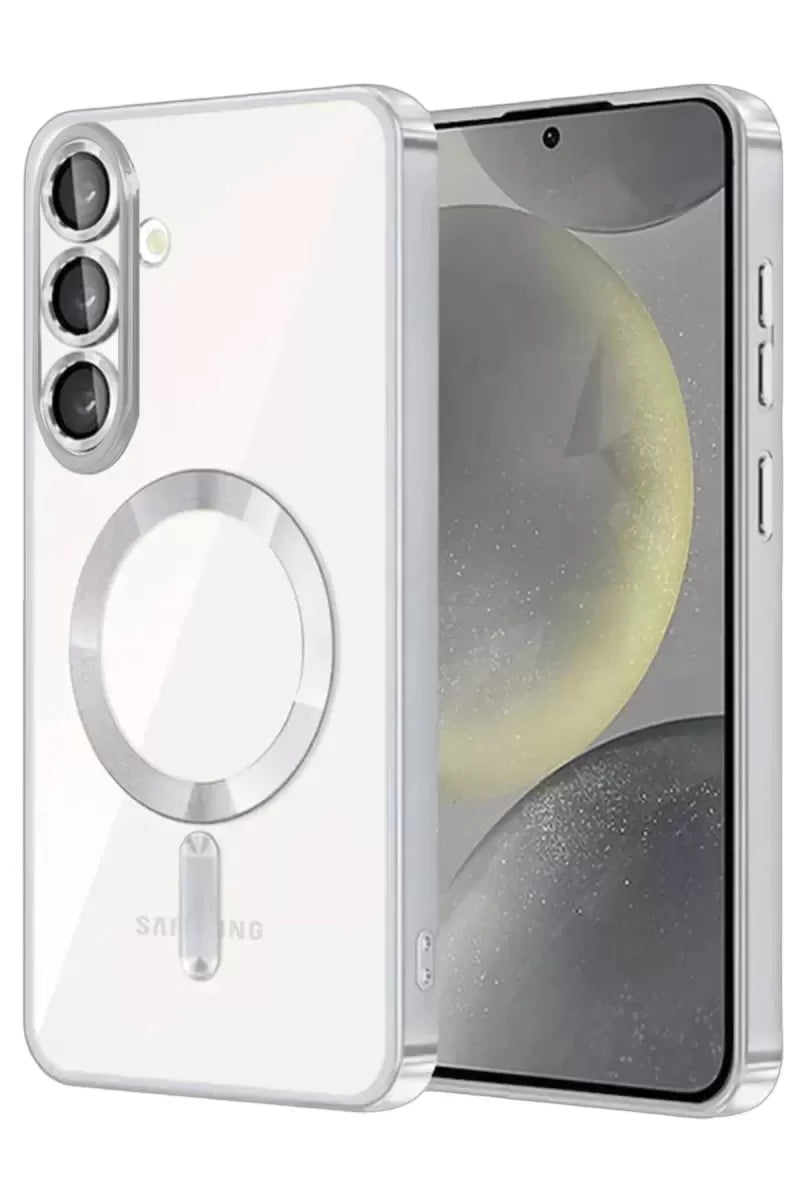 Newface Samsung Galaxy S26 Kross Magneticsafe Kapak - Gümüş