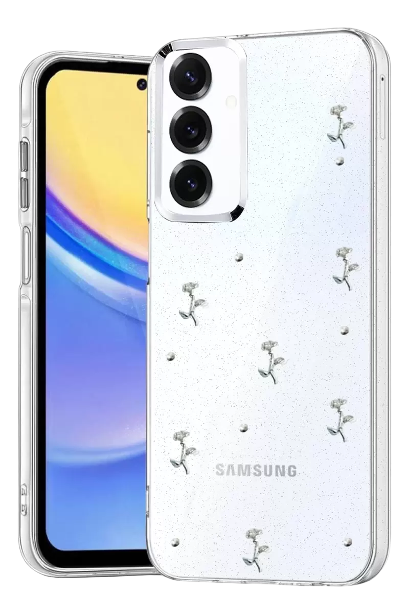 Newface Samsung Galaxy A57 5g Fiyonk Desenli Kapak - Desen 4