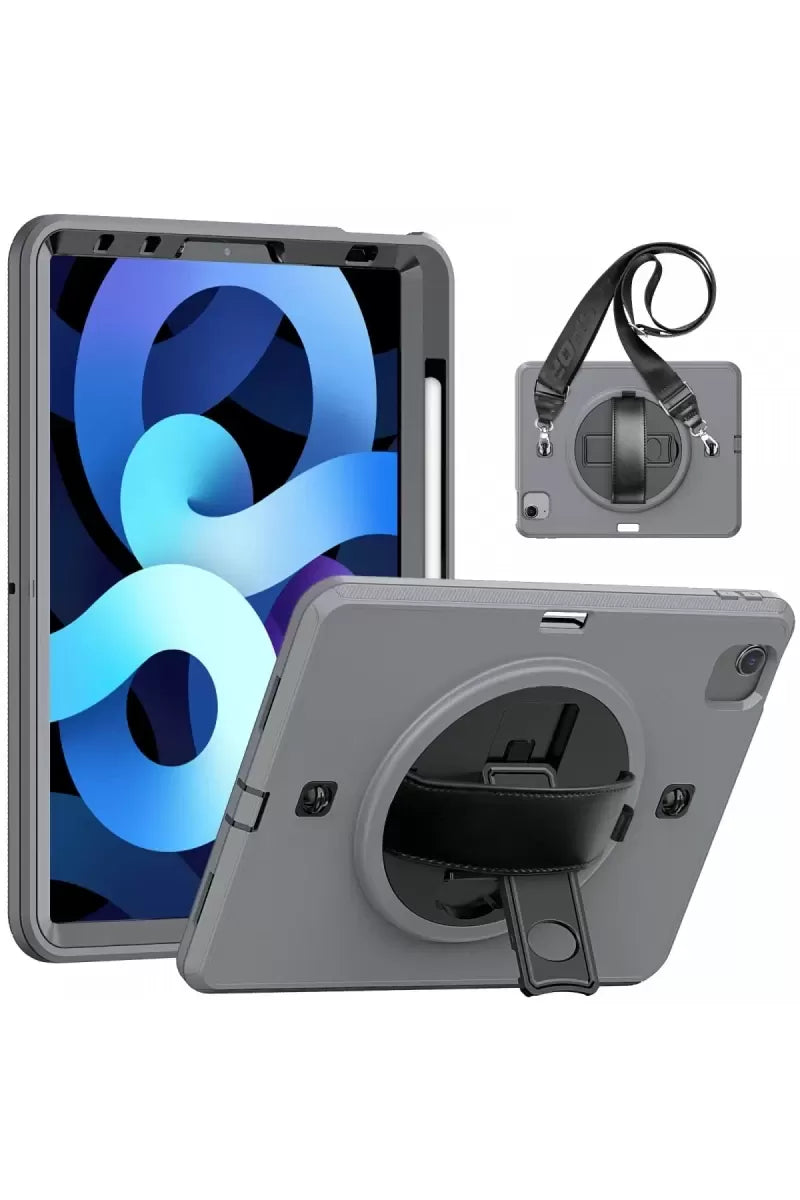 Newface Apple İpad Pro 11 (2020) Kılıf Strap-c Otterbox Tablet Kapak - Gri