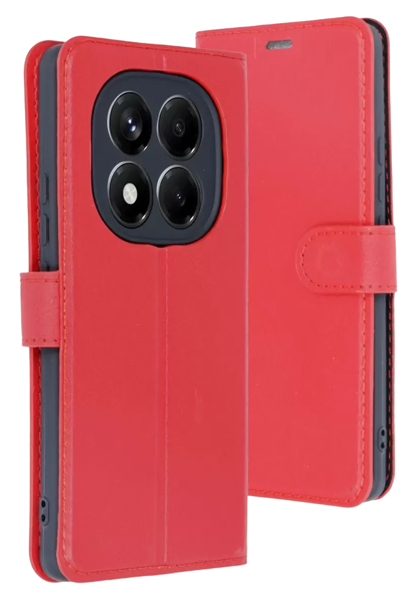 Newface Xiaomi Redmi Note 15 4g Trend S Plus Kapaklı Kılıf - Kırmızı