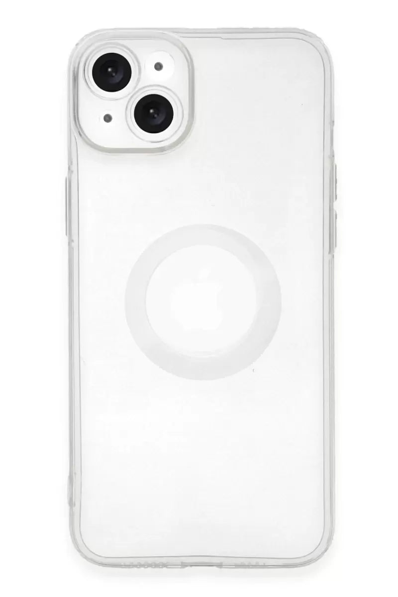Newface Apple İphone 14 Plus Kılıf Santa Lens Silikon - Şeffaf