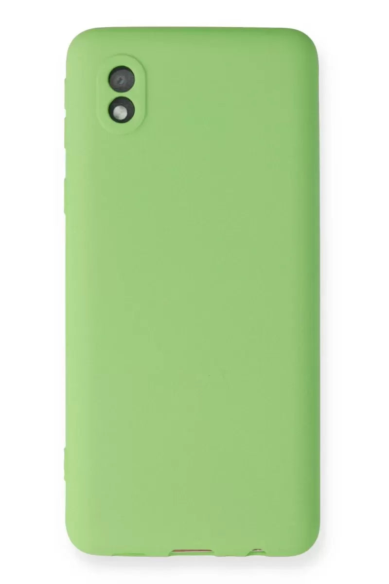 Newface Samsung Galaxy A01 Core Kılıf First Silikon - Yeşil