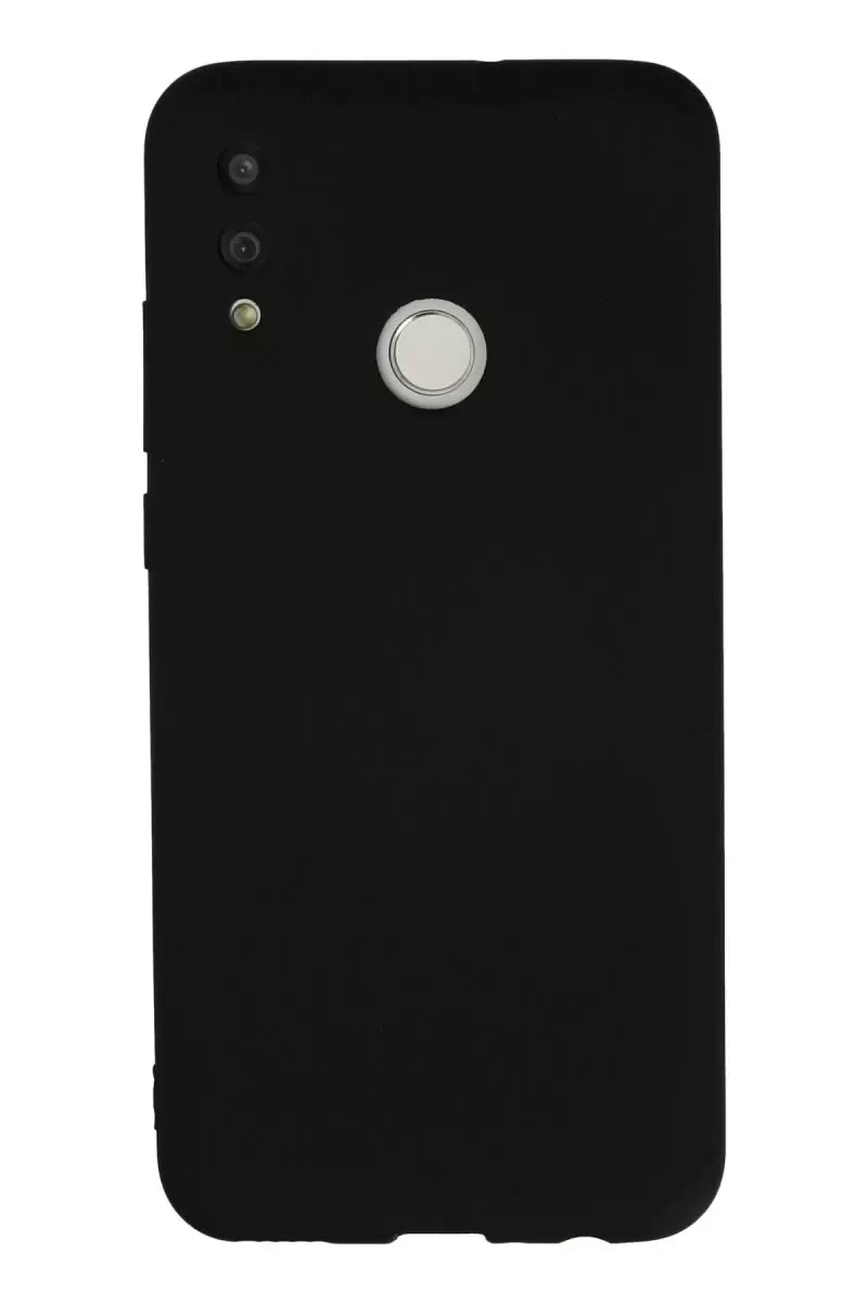 Newface Huawei P Smart 2019 Kılıf Nano İçi Kadife Silikon - Siyah
