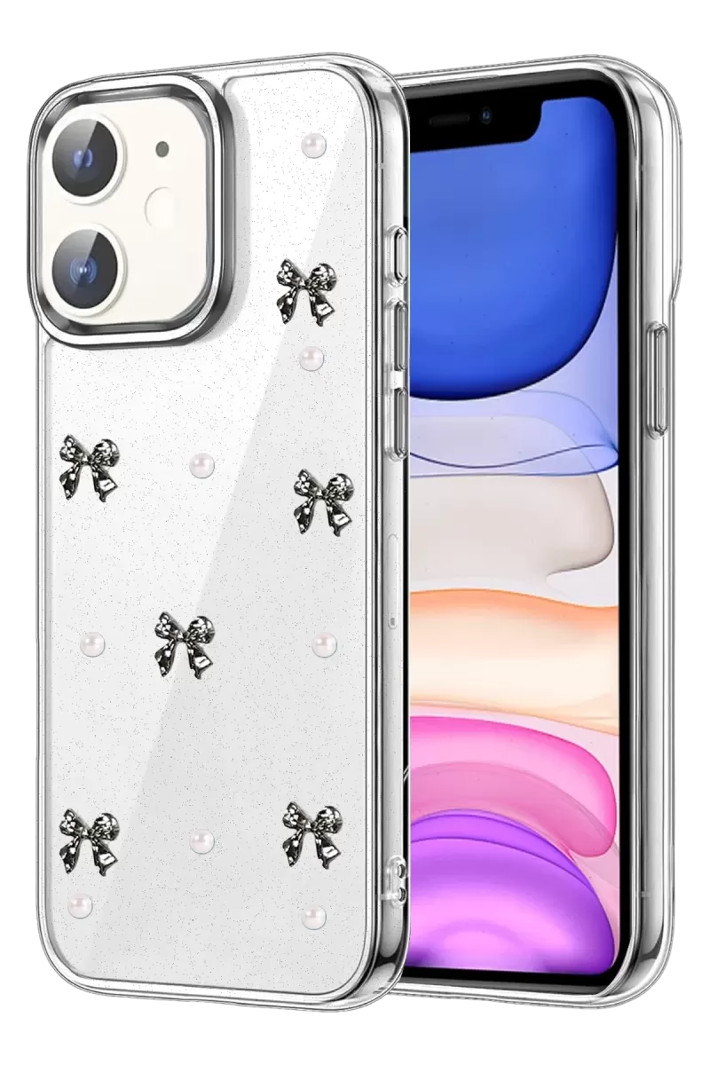 Newface Apple İphone 11 Fiyonk Desenli Kapak - Desen 8