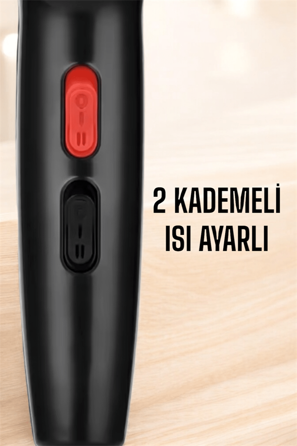 Soğuk ve Sıcak Üfleme Özellikli AC Motorlu Saç Kurutma Makinesi