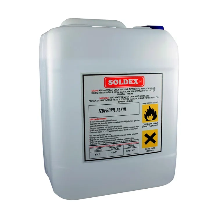 Soldex İzopropil Alkol 5 Lt - %99,9 Saf İpa