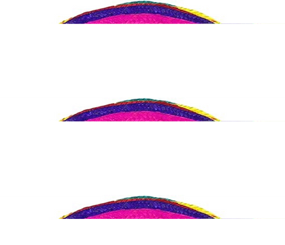 Sombrero Meksika Şapkası Renkli Örme Hasır Yetişkin Boy