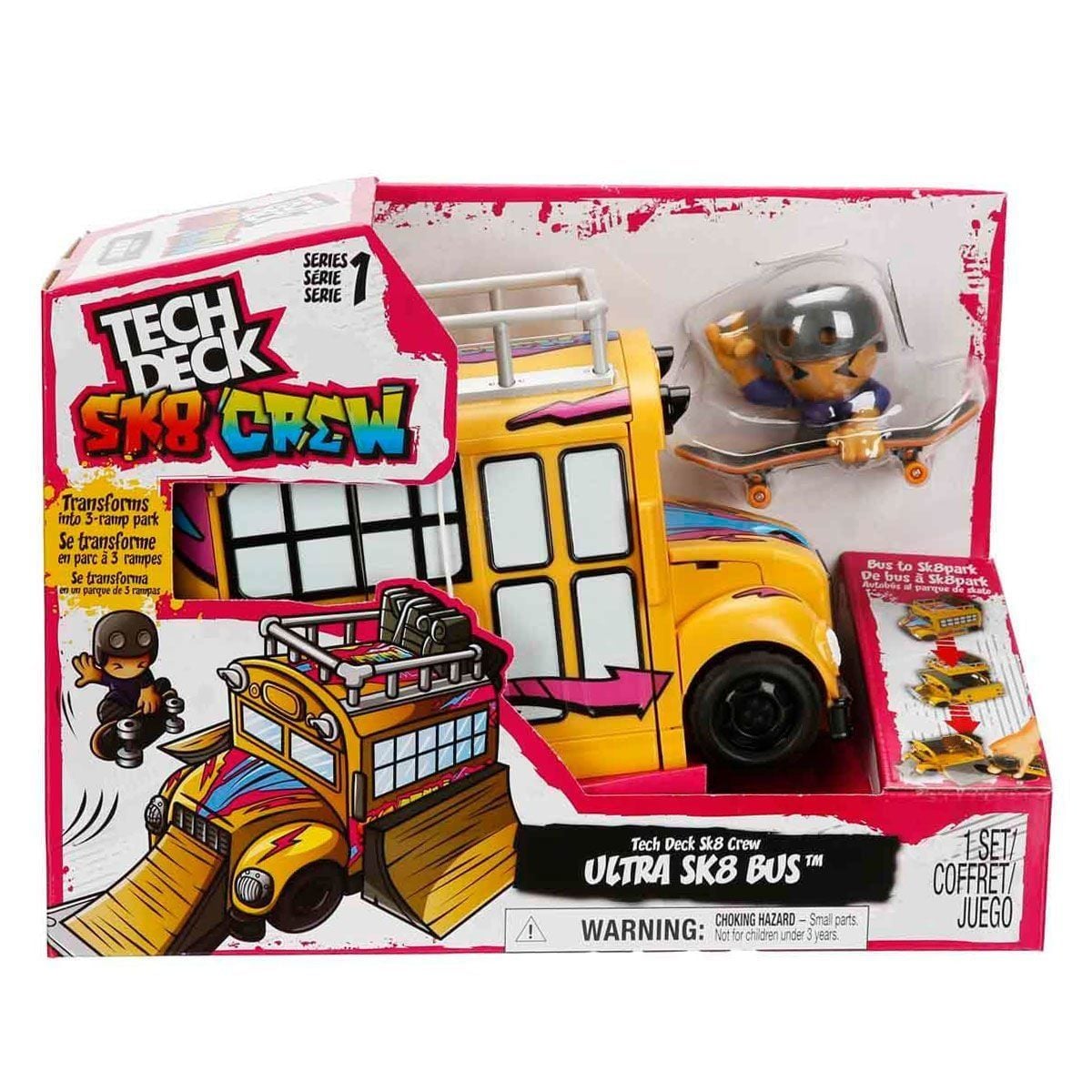 6071034 Tech Deck SK8 Crew Oyun Seti