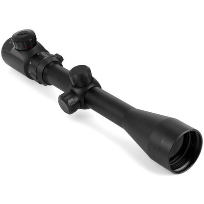 3-9x40 Zoomlu Çıft Işıklı Tüfeği Dürbünü Montaj Kelepçeli