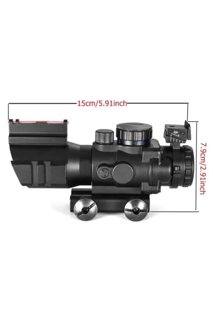 Spıke 4x32 Kırmızı Işıklı Dürbünü 4x32