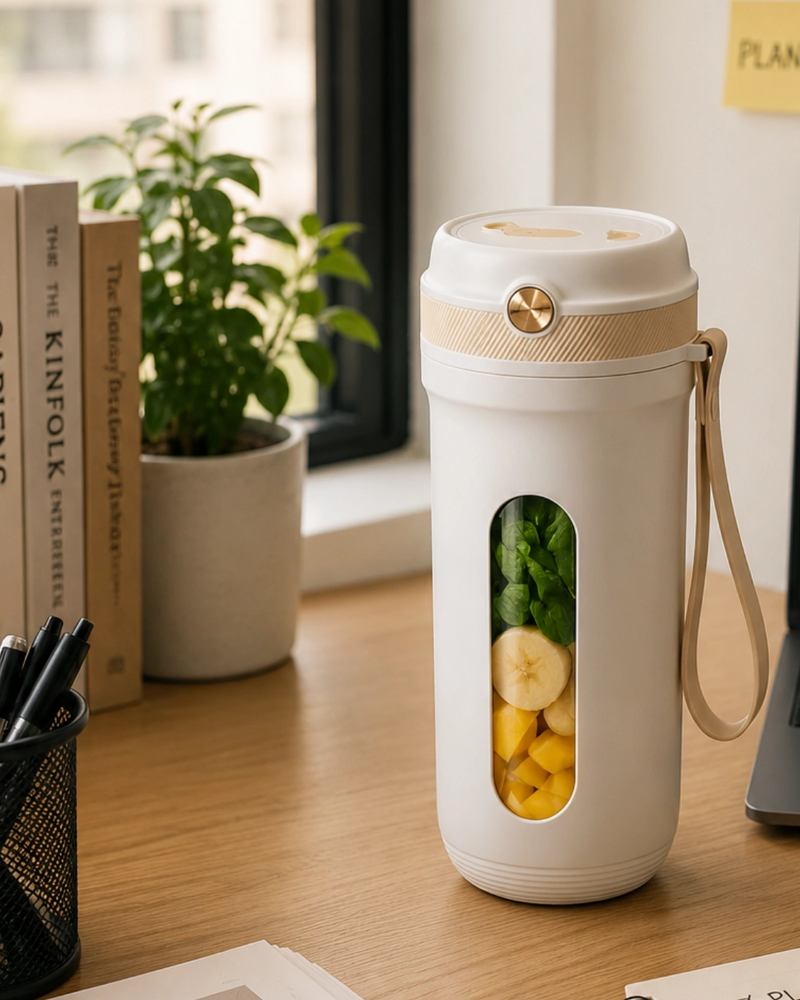 Spor Ve Seyahat İçin Taşınabilir Smoothie Blender Usb Şarj Destekli