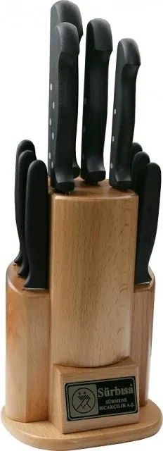 Sürbısa 61504 - Sürmene Mutfak Bıçağı Seti - 10 Lu Set