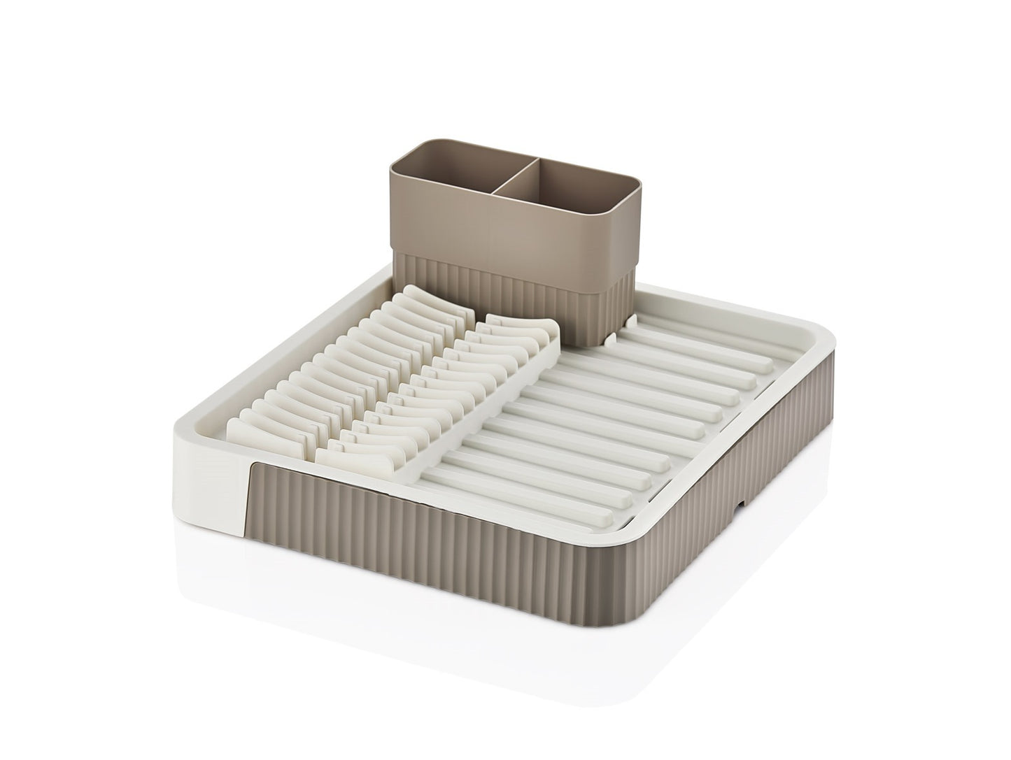 SÜRGÜLÜ BULAŞIKLIK PLASTİK 32.5CM X 35.5CM - 51.5 X 35.5CM - GRİ RENK (5643)