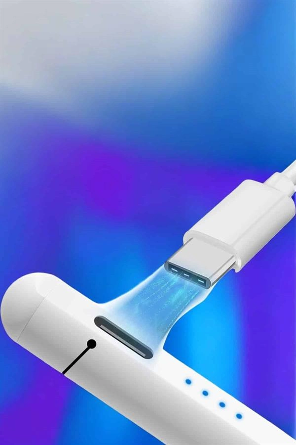 Tablet Kalemi Stylus Pen Dokunmatik Kalem Android Ve İos Uyumlu Şarjlı