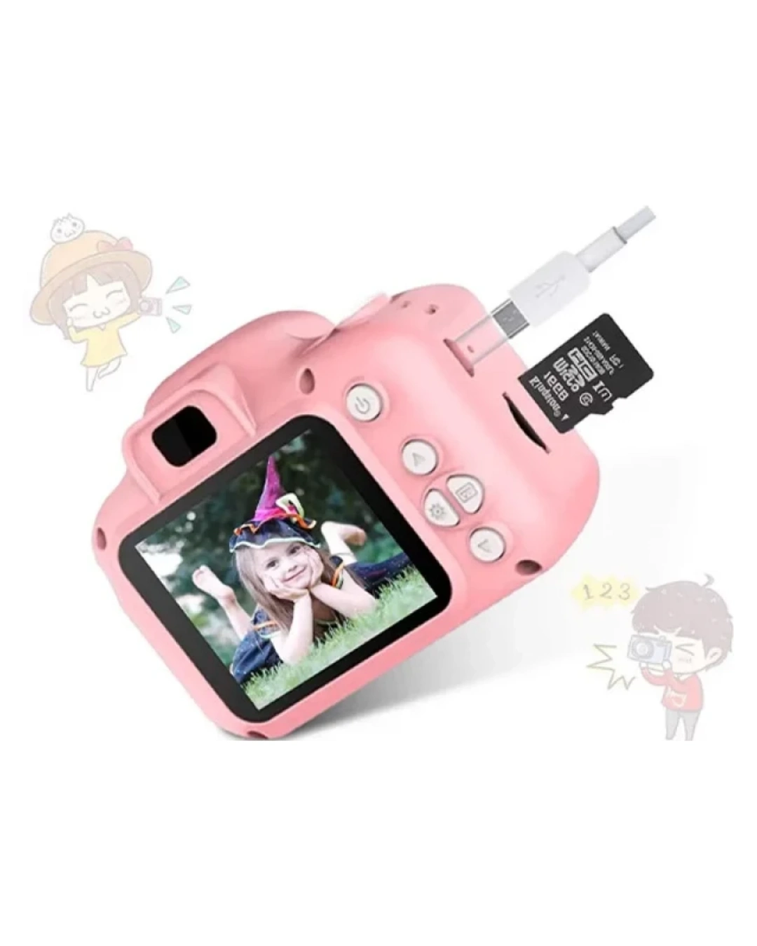 Taşınabilir Mini Kamera Hd Video Fotoğraf Çekimli Usb Bağlantılı Şarjlı Kayıt Cihazı Yeni Nesil