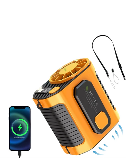Taşınabilir Usb Şarjlı Turbo Fan – 3 Modlu Soğutma, Hafif & Kompakt
