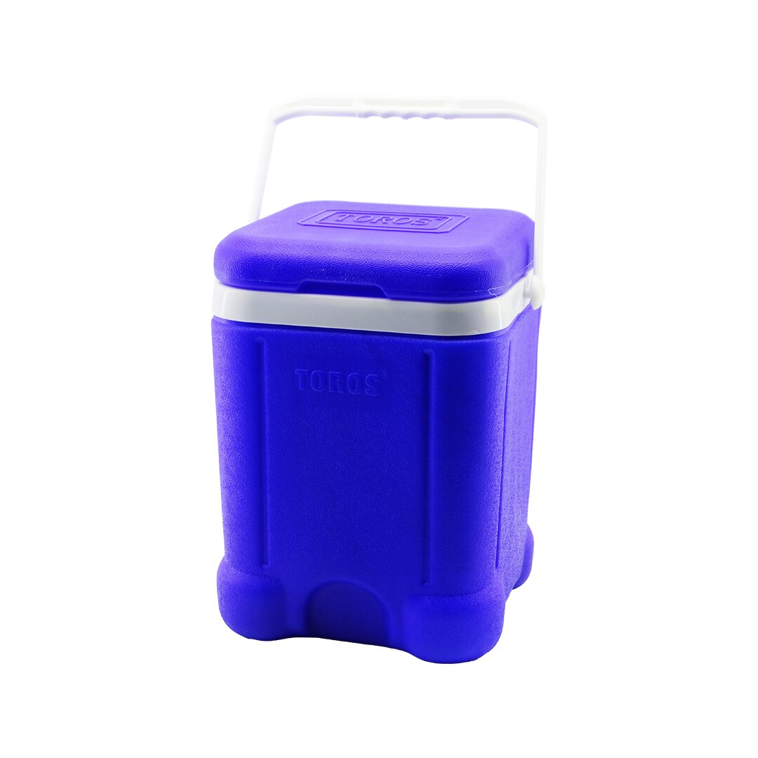 Toros 20LT Kare Buzluk Mavi Plastik Taşıma Kulplu BRKT-504248