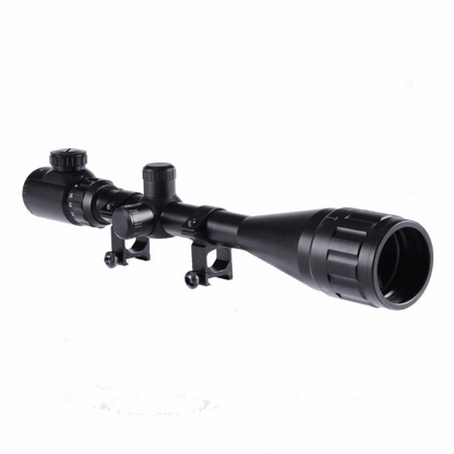 Tr-nikula 6-24x50 Aoe Tüfek Dürbünü Çift Işık Kırmızı,yeşil Kaynaklı Zoomlu