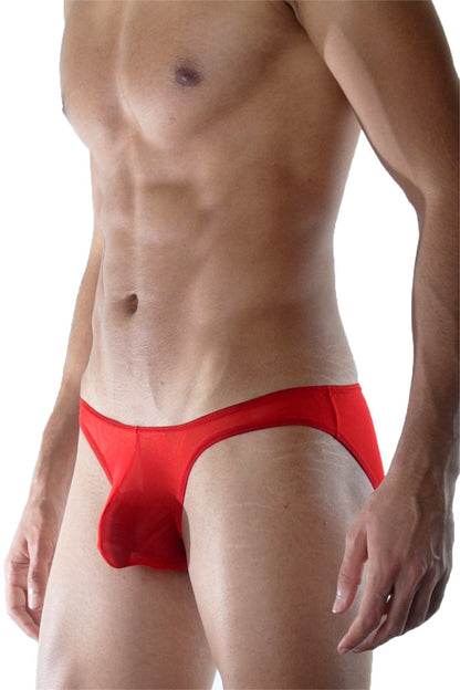 Transparan Erkek Slip - Renkli / XS