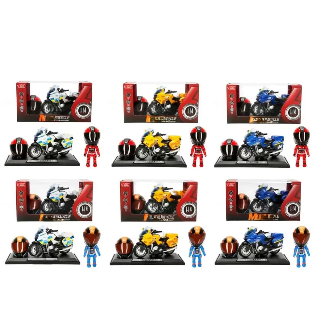 1:14 Sesli Ve Işıklı Çek Bırak Motosiklet