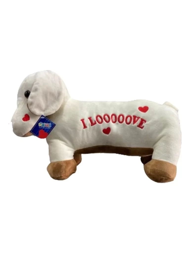 62203 Peluş 45 Cm Aşık Köpek Yastık -hly