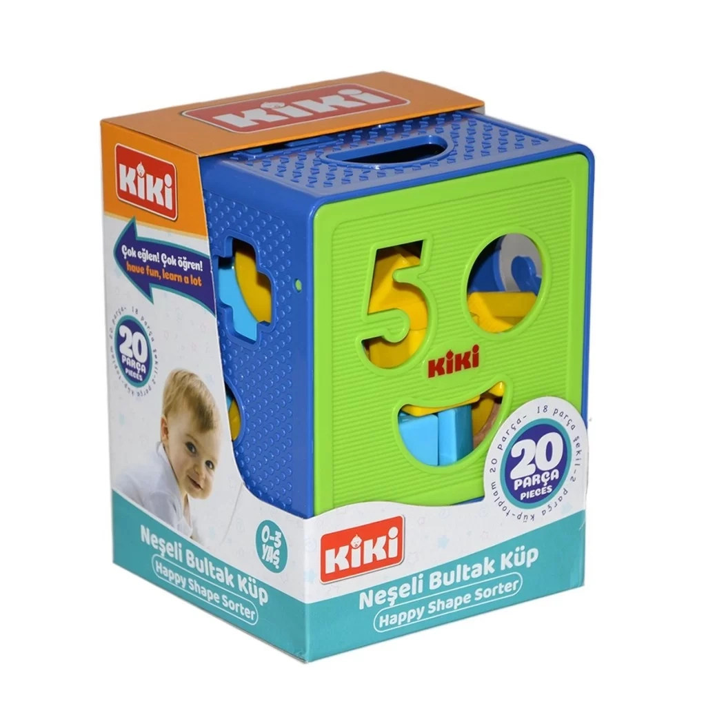 Ae-1210 Kiki, 20 Parça Neşeli Bultak Küp / 0-3 Yaş