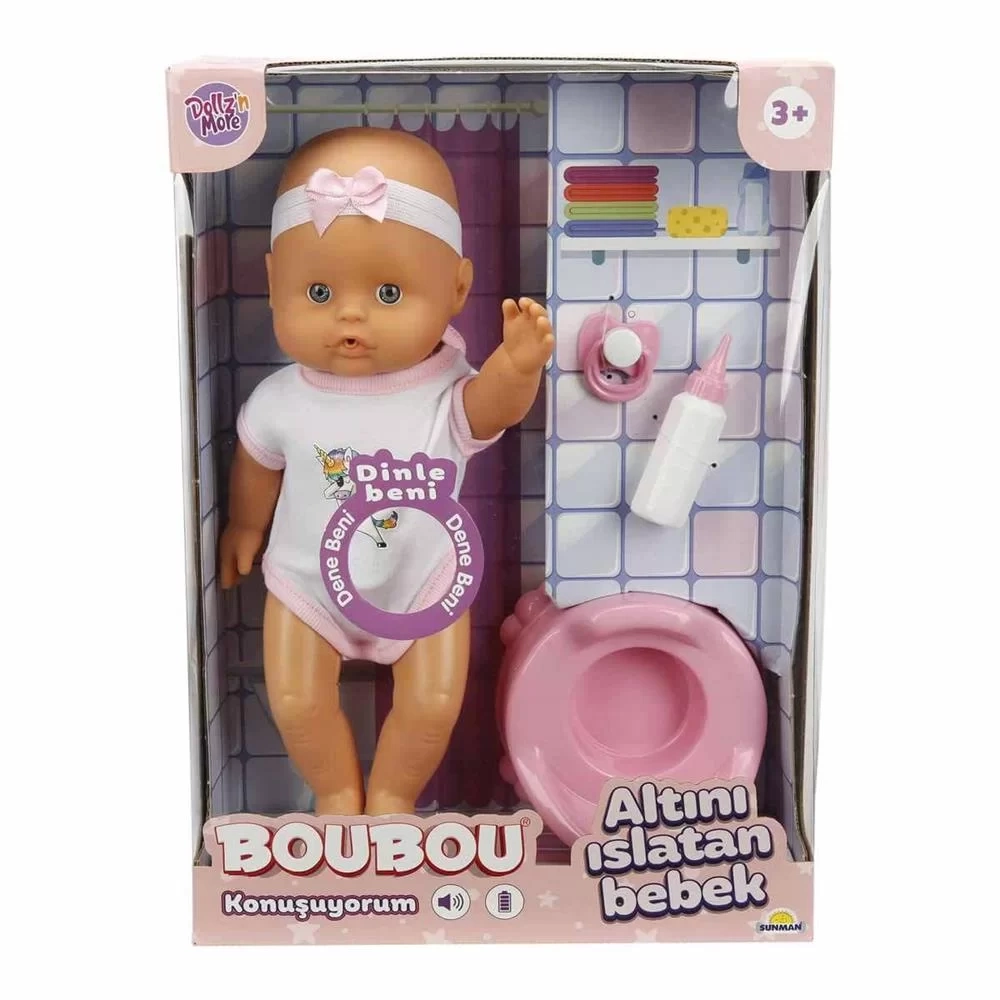 Altını Islatan Konuşan Bebek Seti 30 Cm
